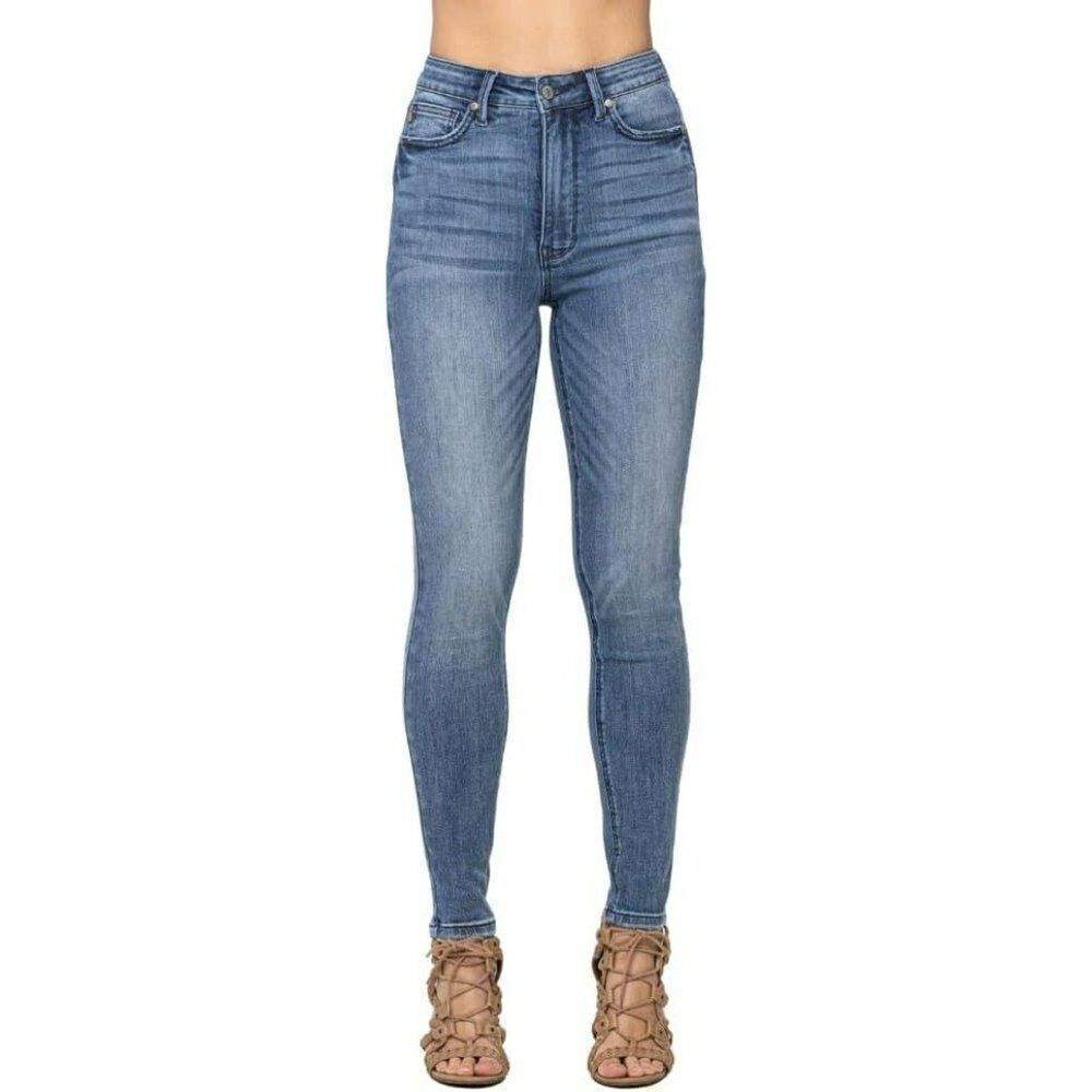 Judy Blue High Waist Tummy Control Vintage Skinny Denim 88679